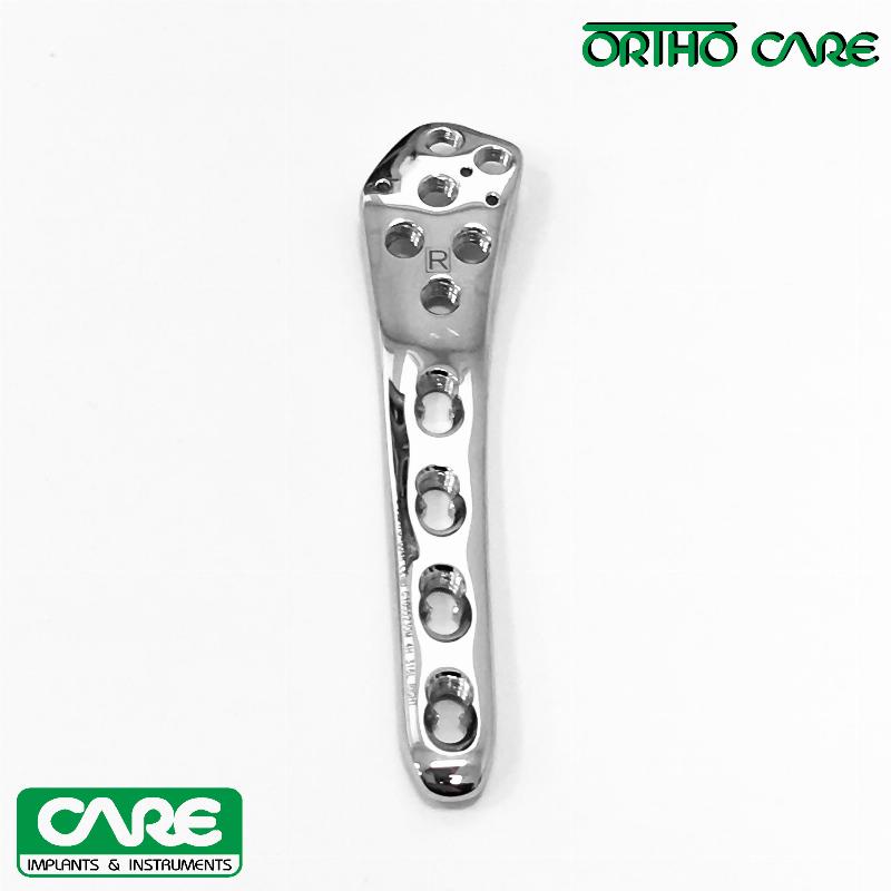 Пластина стегнова дистальна T-Fix з кутовою стабільністю під гвинти Ø 4,5/5,0 мм - права, кількість отворів 4